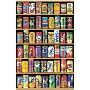 1000 piece puzzle Educa Miniature Latas image-1