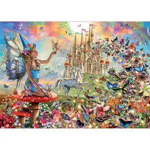 500 piece puzzle Educa Hadas Y Mariposas image-1
