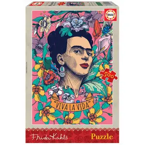 500 piece puzzle Educa Frida Kahlo image-0