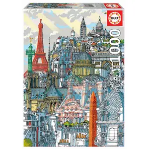 1000 piece puzzle Educa París. Carlo Stanga image-0