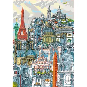 1000 piece puzzle Educa París. Carlo Stanga image-1