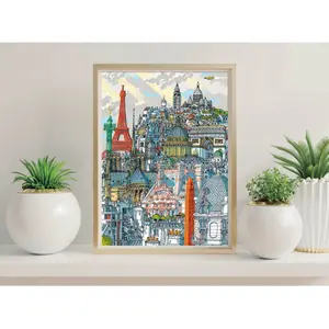 1000 piece puzzle Educa París. Carlo Stanga image-2