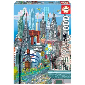 1000 piece puzzle Educa New York Carlo Stanga image-0
