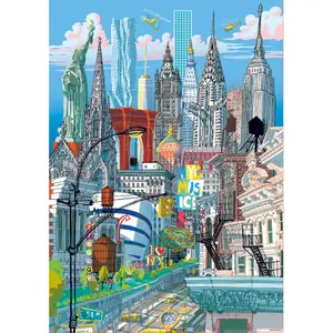 1000 piece puzzle Educa New York Carlo Stanga image-1