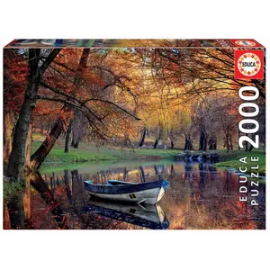 2000 piece puzzle Educa Barce En El Lago image-0