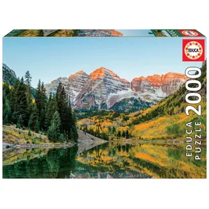 2000 piece puzzle Educa Maroon Bells EEUU image-0