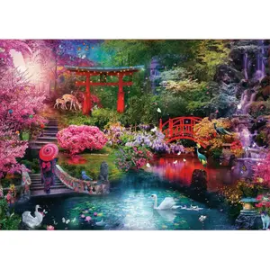 3000 piece puzzle Educa Jardína Japonés image-1
