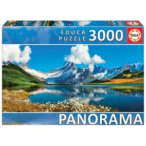3000 piece puzzle Educa Panorama Lago Suiza image-0