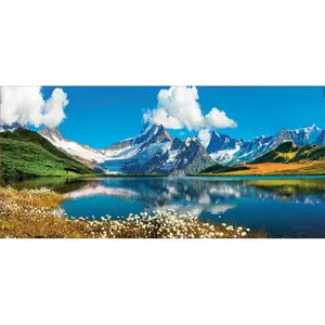 3000 piece puzzle Educa Panorama Lago Suiza image-1