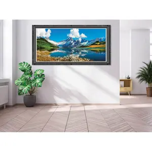 3000 piece puzzle Educa Panorama Lago Suiza image-2