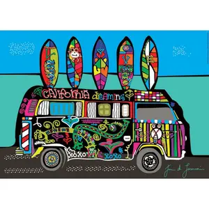 500 piece puzzle Educa California Dreaming image-1