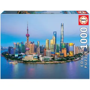 1000 piece puzzle Educa Shangai image-0