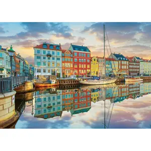2000 piece puzzle Educa Piezas Puerto Copenhague image-1