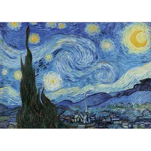1000 piece puzzle Educa Van Gogh Noche Estrellada image-1