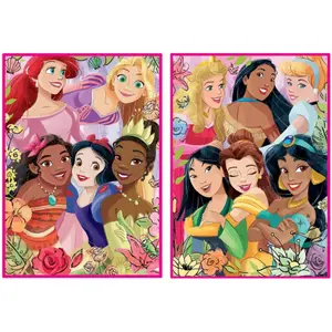 2 x 500 piece puzzle Educa Princesas Disney image-1