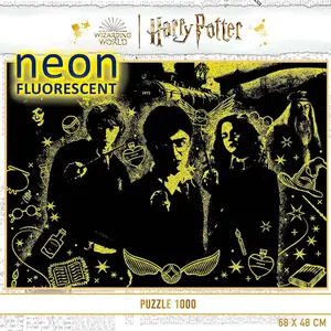 1000-piece neon puzzles Educa Harry Potter image-2