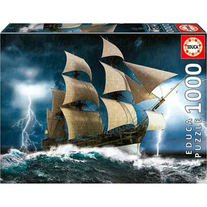 1000-piece perfect storm puzzle Educa image-0