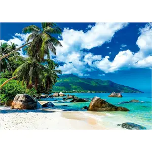 1500-piece seychelles puzzle Educa image-1