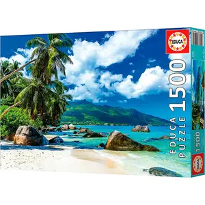 1500-piece seychelles puzzle Educa image-2