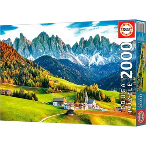2000-piece autumn puzzle á las dolomitas Educa image-2