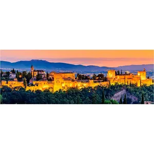 1000-piece puzzle alhambra de granada Educa image-1