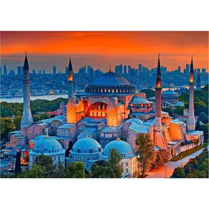 1000 pieces blue mosque puzzle istanbul Educa image-1