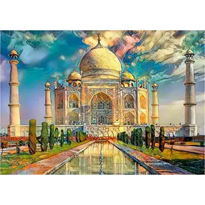 1000-piece puzzle taj mahal india Educa image-1