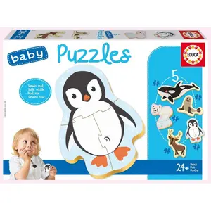 Puzzle Educa Animales Polares image-0