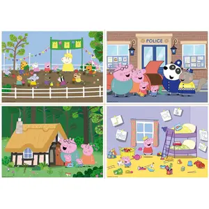 Multi 4 puzzle with 20-80 pieces Educa Peppa Pig image-1
