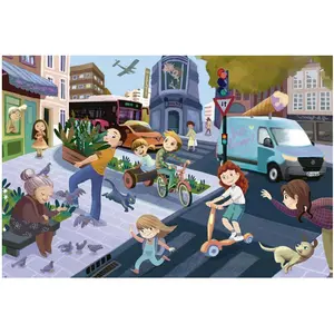 100 piece puzzle Educa En La Ciudad image-1