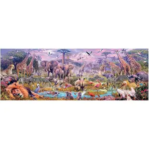 Puzzle 2 x 100 pieces Educa Animales Selva image-2