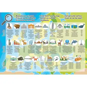 150 piece puzzle Educa Mapa Europa Infant image-2