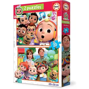 Set of 2 puzzles with 20 pieces Educa Cocomelon image-0