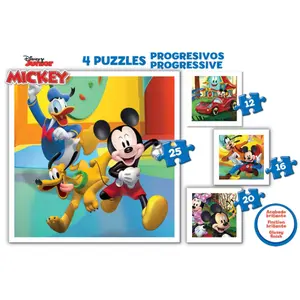 Progressive 2-16-20-25 piece puzzle Educa image-1