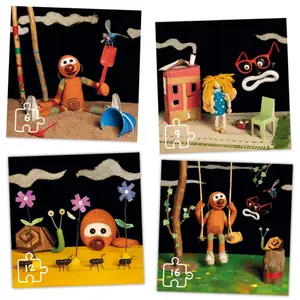 6-9-12-16 piece progressive puzzle Educa Mic image-1