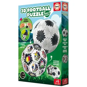 3D Puzzle Educa Balón Fútbol image-0