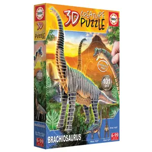 3d puzzle Educa Dinosaurios Brachiosaurus image-0