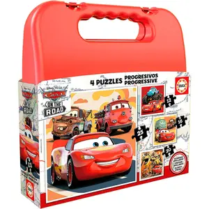 Pack of 12-16-20-25 progressive puzzle pieces suitcase Educa image-0