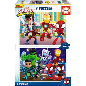 96-piece double spidey puzzle Educa image-0