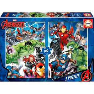 Double Avengers Puzzle Educa image-0