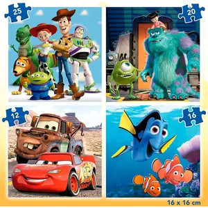 Progressive puzzle of 12-16-20-25 pieces Educa Disney Pixar image-2