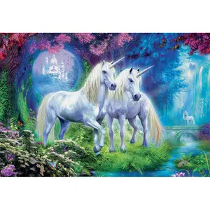 500 piece puzzle Educa Unicornios image-1