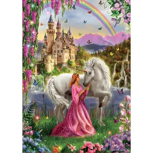 500 piece puzzle Educa Hada Y Unicornio image-1