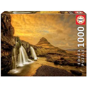 1000 piece puzzle Educa Cascada Islandia image-0