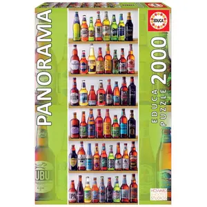 2000 piece puzzle Educa Panorama Cervezas image-0