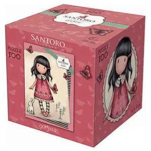 100-piece puzzle cube Educa Gorjuss Santoro image-0