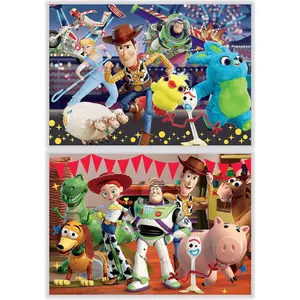 Puzzle of 2 x 100 pieces Educa image-1