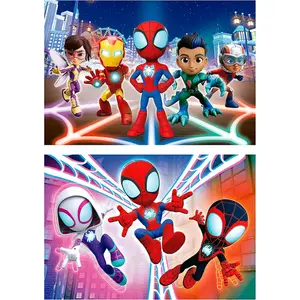 32-piece wooden spidey puzzle Educa image-1