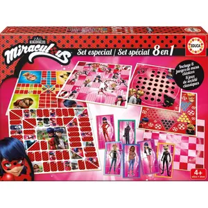 8 in 1 Board Games Educa Ladybug image-0