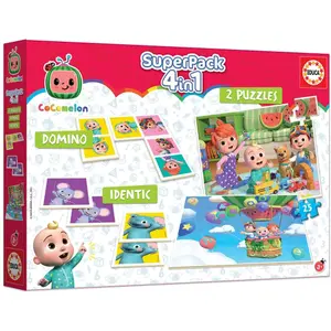 Educational games 4 games in 1 Educa Cocomelon Superpack image-0